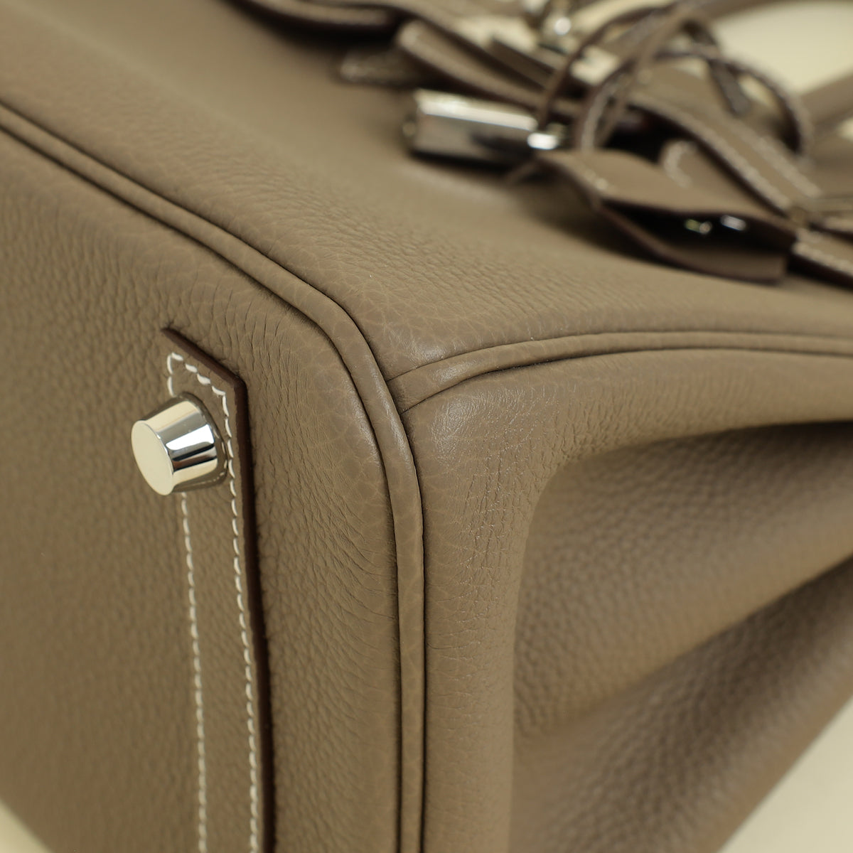 Hermes Etoupe Birkin 25 Bag — image 5 of 14