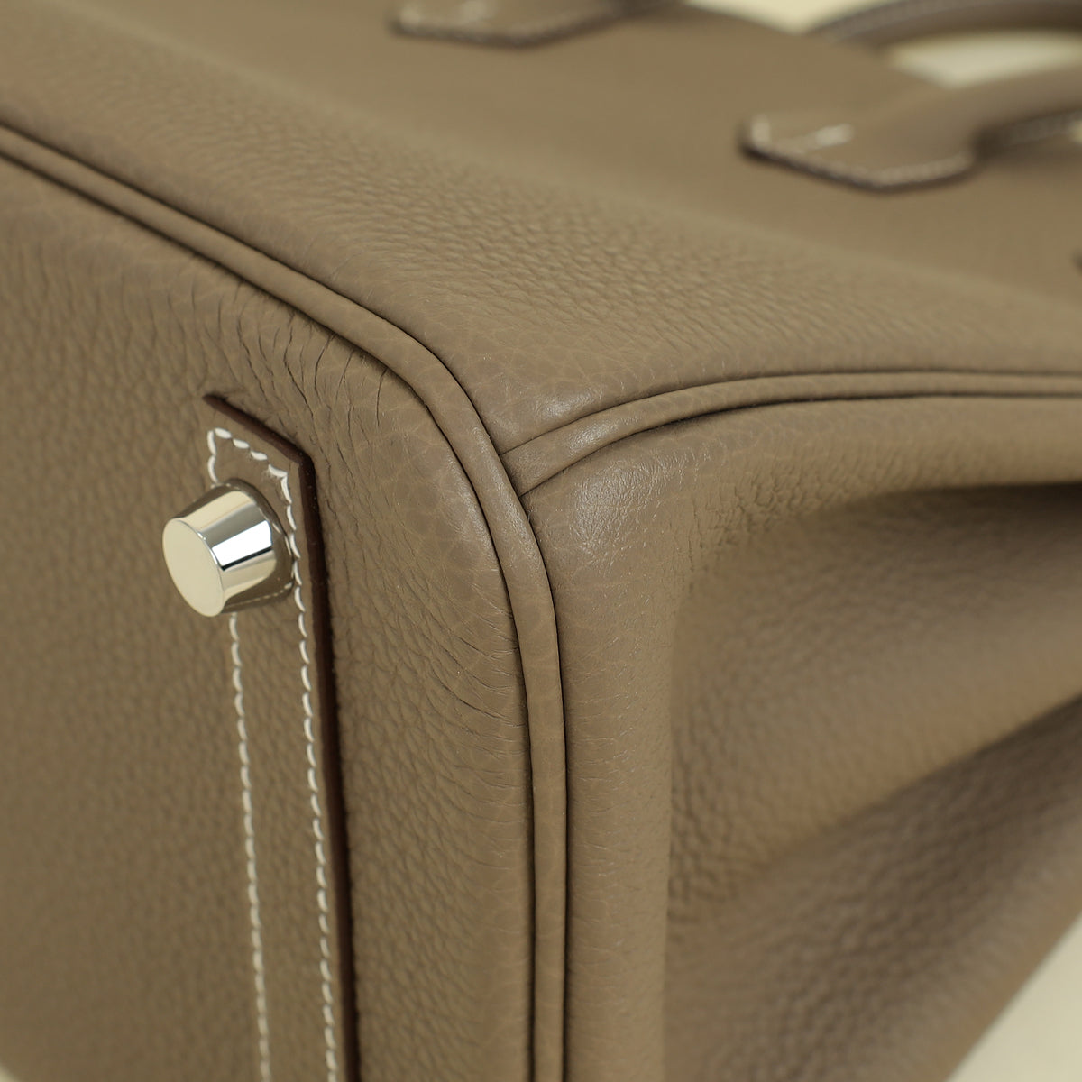 Hermes Etoupe Birkin 25 Bag — image 7 of 14