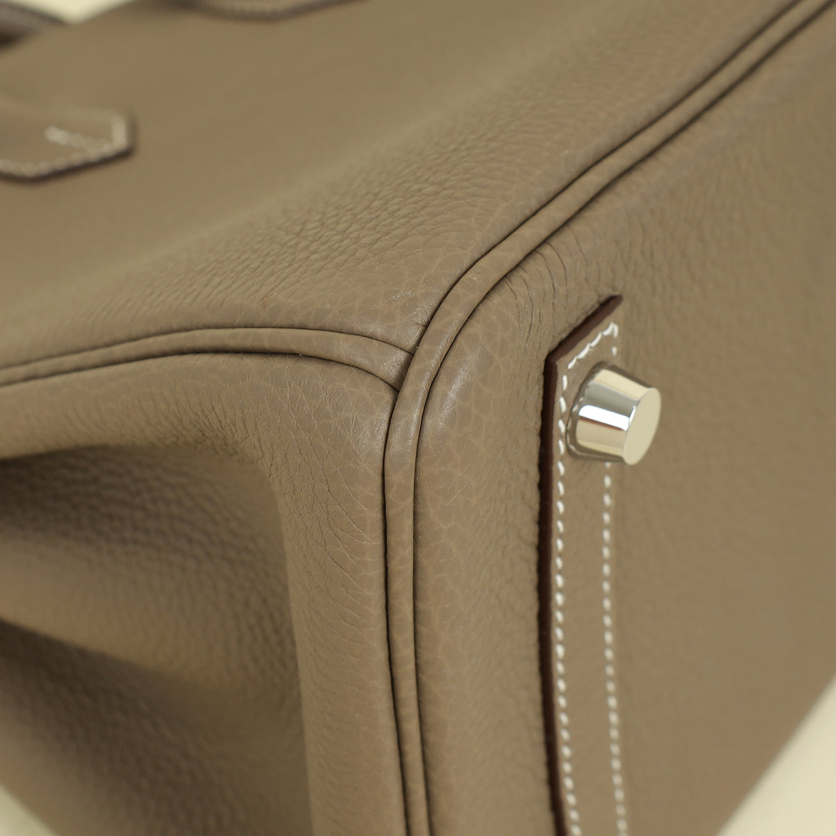 Hermes Etoupe Birkin 25 Bag — image 8 of 14