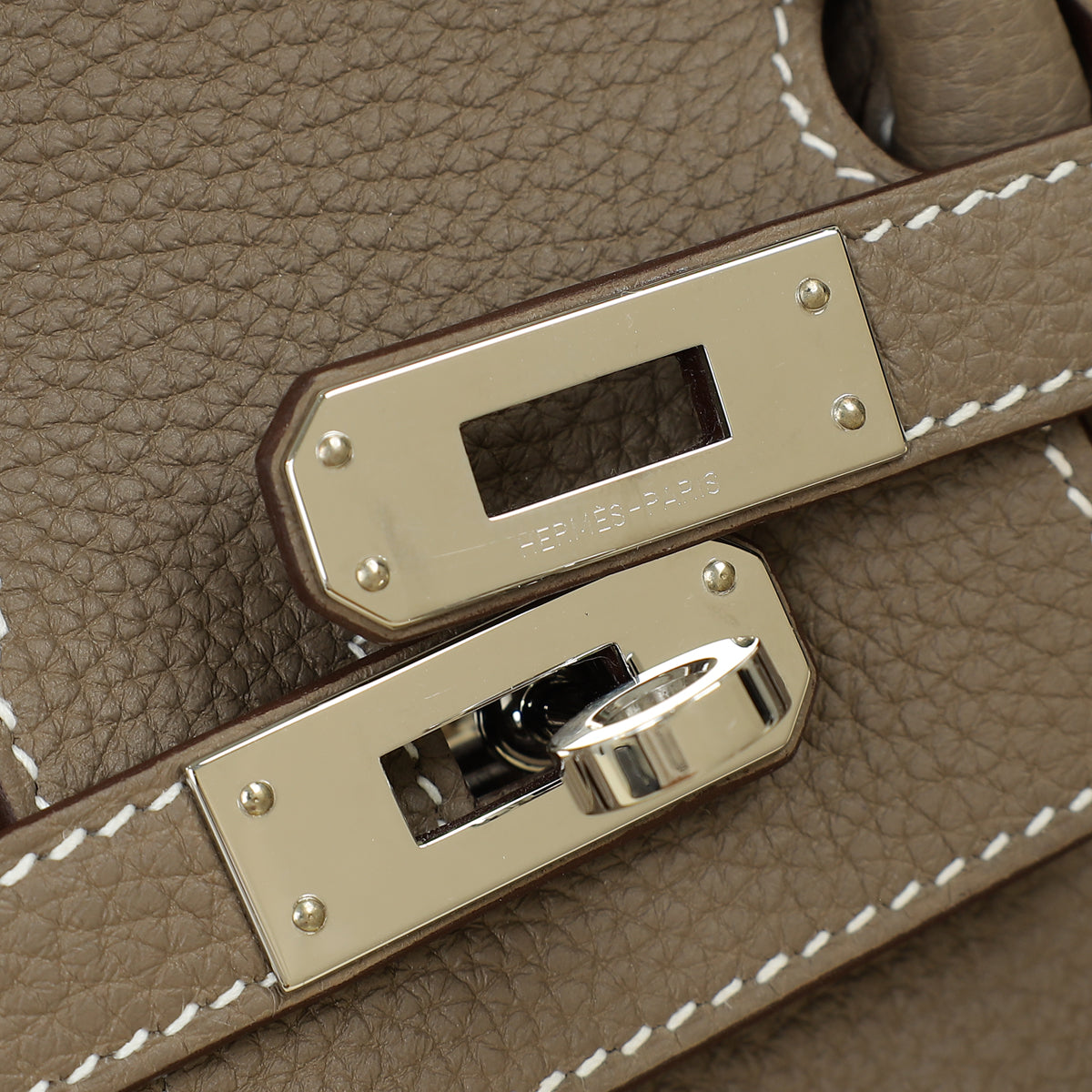 Hermes Etoupe Birkin 25 Bag — image 10 of 14