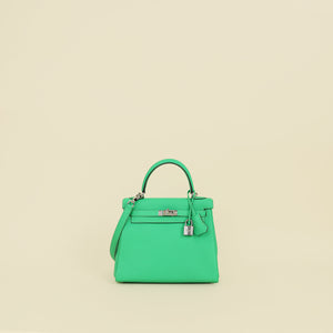 Hermes Vert Comics Retourne Kelly 25 Bag