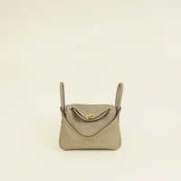 Hermes Beige Marfa Lindy 26 Bag