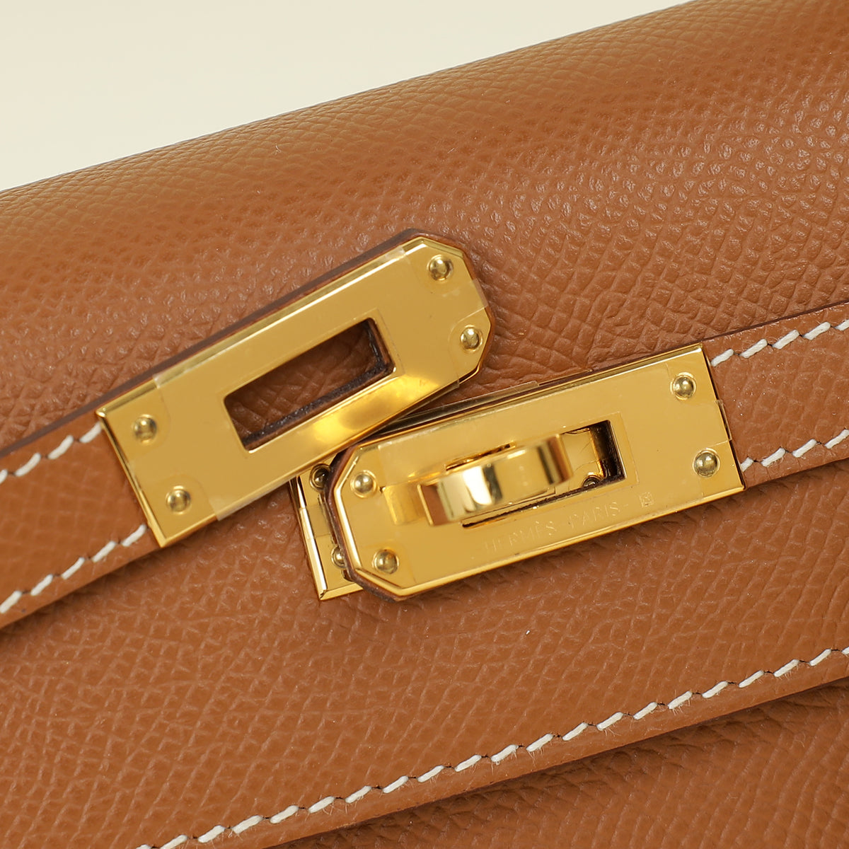 Hermes Gold Kelly 25 Sellier Bag — image 11 of 14