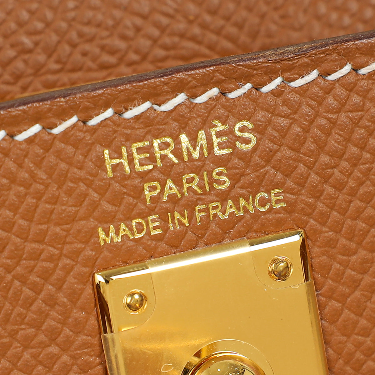 Hermes Gold Kelly 25 Sellier Bag — image 12 of 14