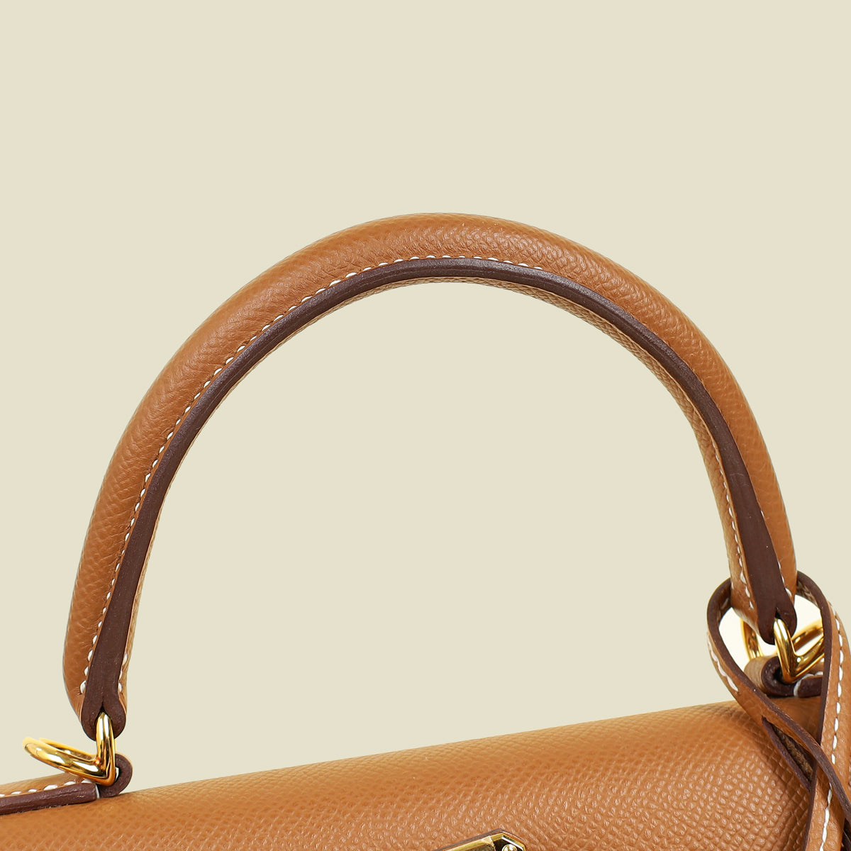 Hermes Gold Kelly 25 Sellier Bag — image 10 of 14