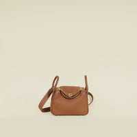 Hermes Alezan Mini Lindy Bag