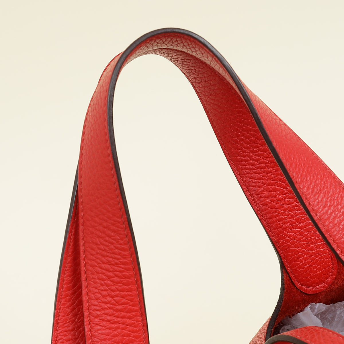 Hermes Rouge Casaque Picotin Lock 22 Bag — image 10 of 13