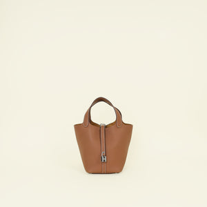 Hermes Gold Picotin Lock 18 Bag
