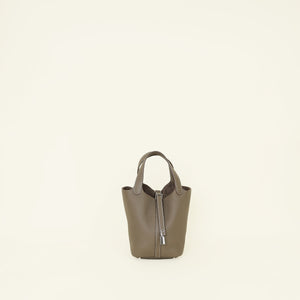 Hermes Etoupe Picotin Lock 18 Bag