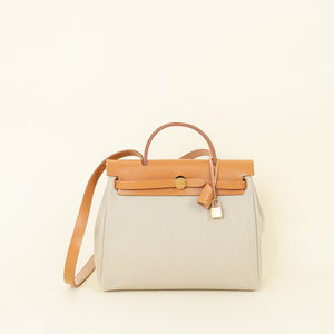 Hermes Bicolor Retourne Herbag Zip 31 PM Bag