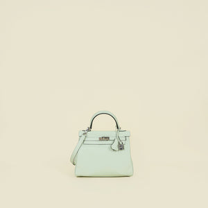 Hermes Vert Fizz Retourne Kelly 25 Bag