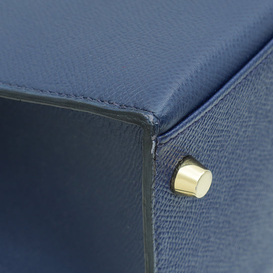 Load image into Gallery viewer, Hermes Bleu Saphire Kelly 32 Sellier Bag
