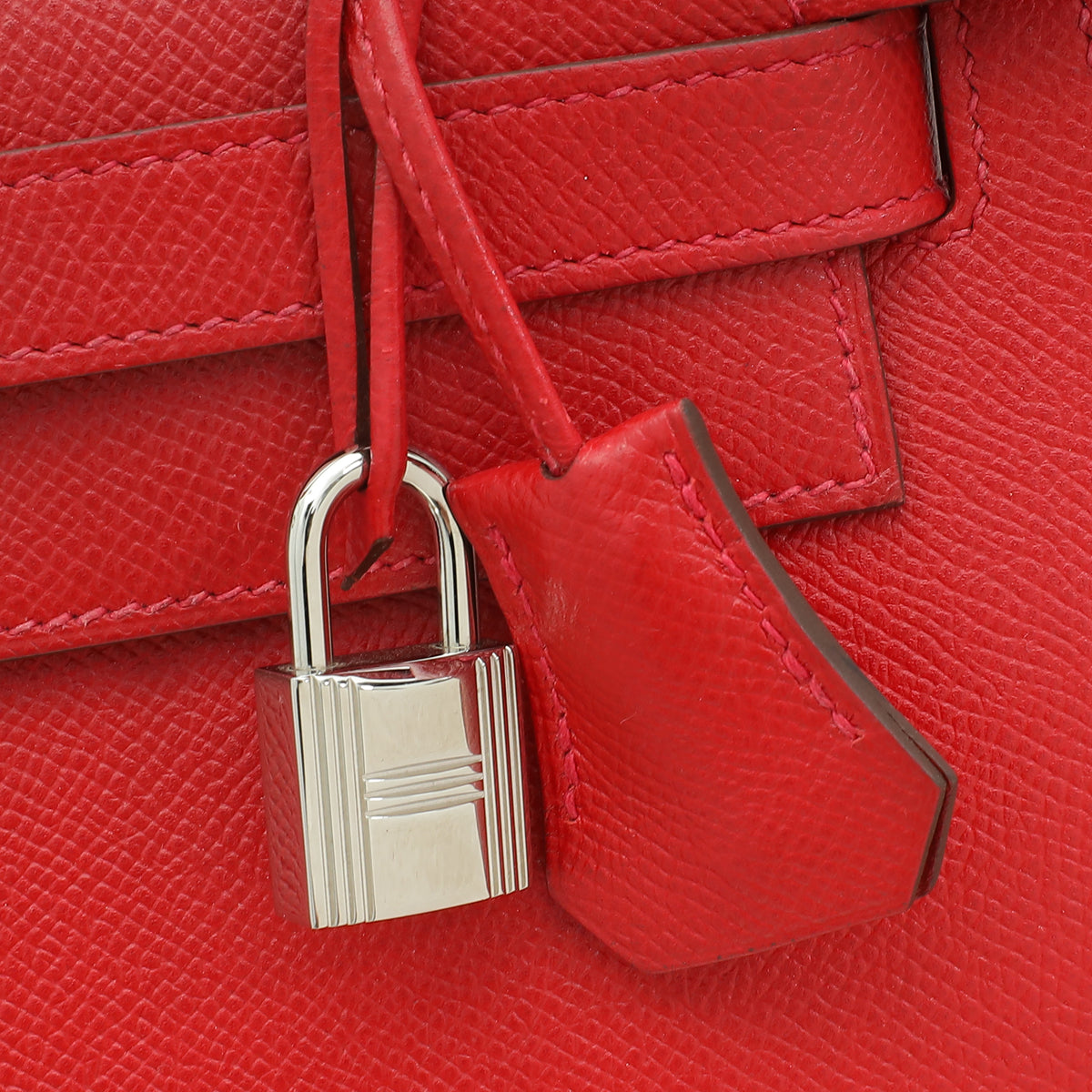 Hermes Rouge Casaque Kelly 28 Sellier Bag