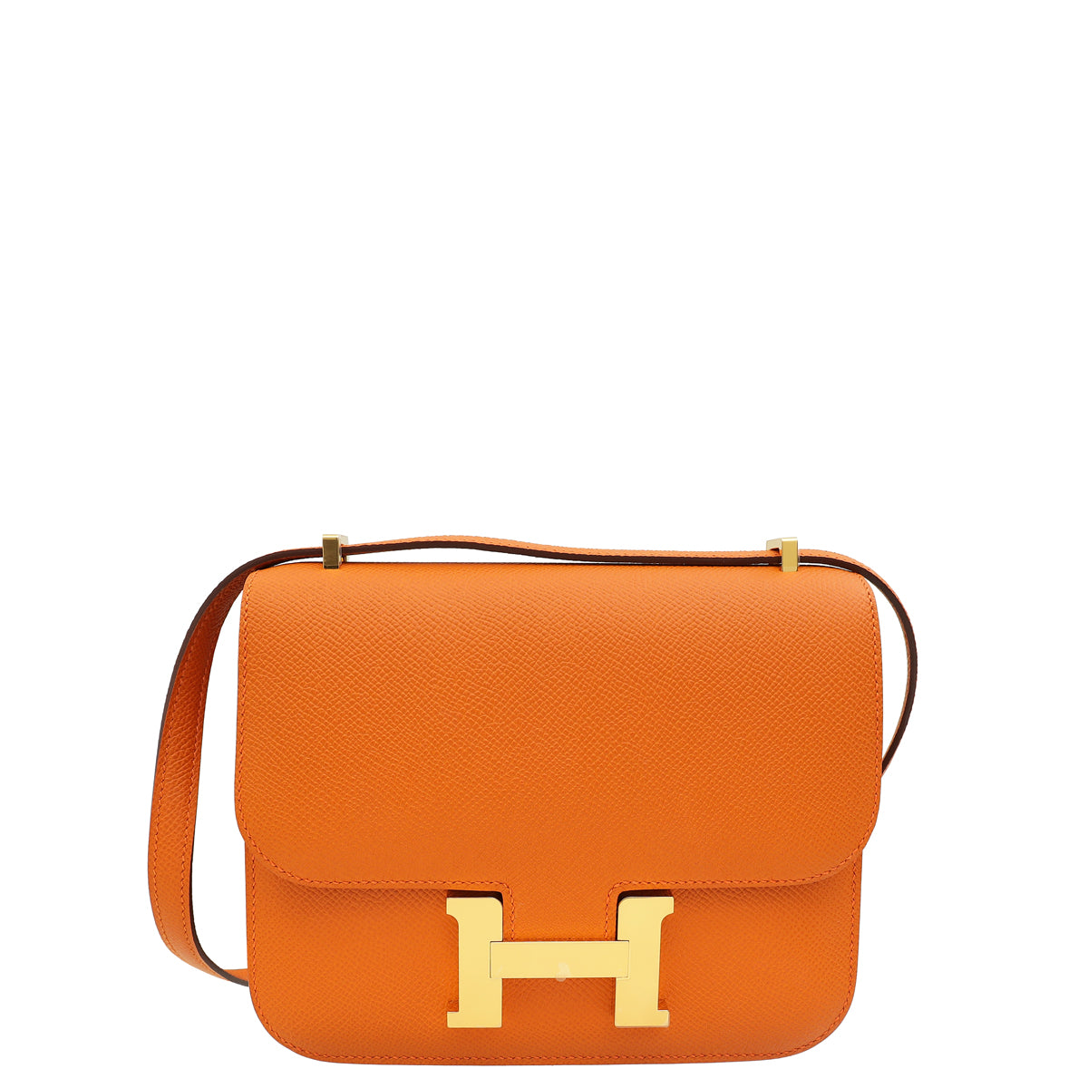 Hermes Orange Constance III Re-Edition Mini Bag-Hermes-THE CLOSET