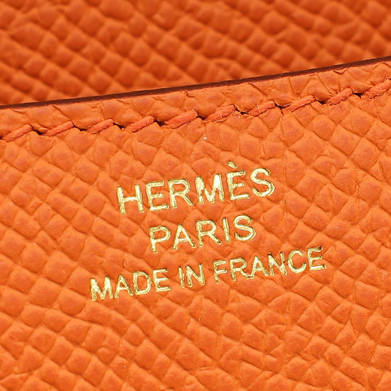 Load image into Gallery viewer, Hermes Orange Constance III Re-Edition Mini Bag
