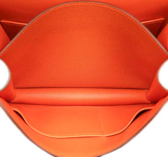 Load image into Gallery viewer, Hermes Orange Constance III Re-Edition Mini Bag
