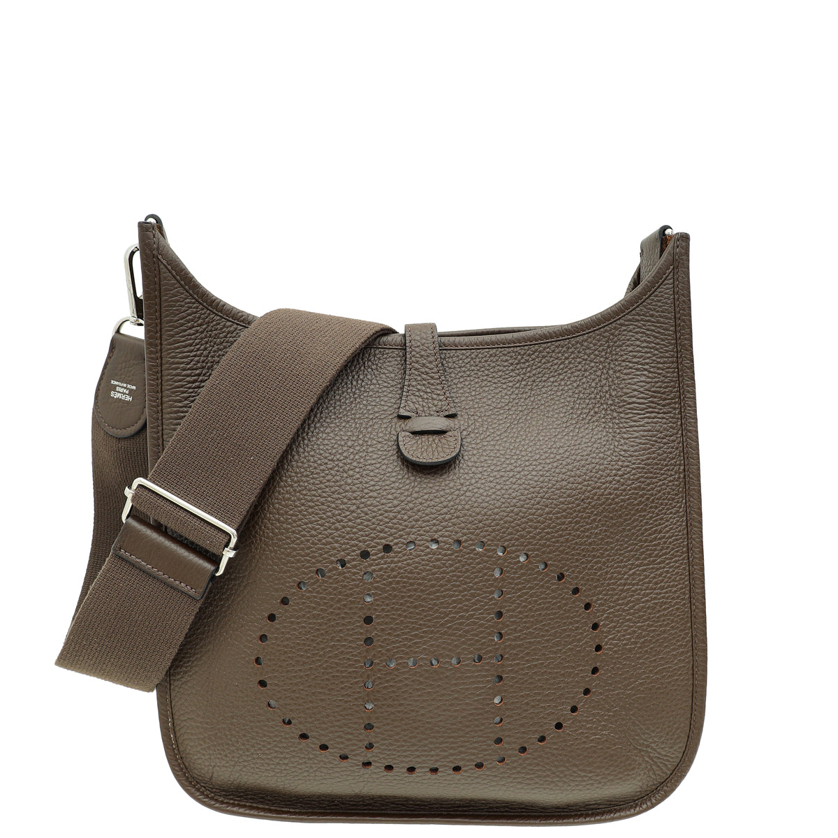 Hermes Chocolate Evelyne III PM Bag-Hermes-THE CLOSET