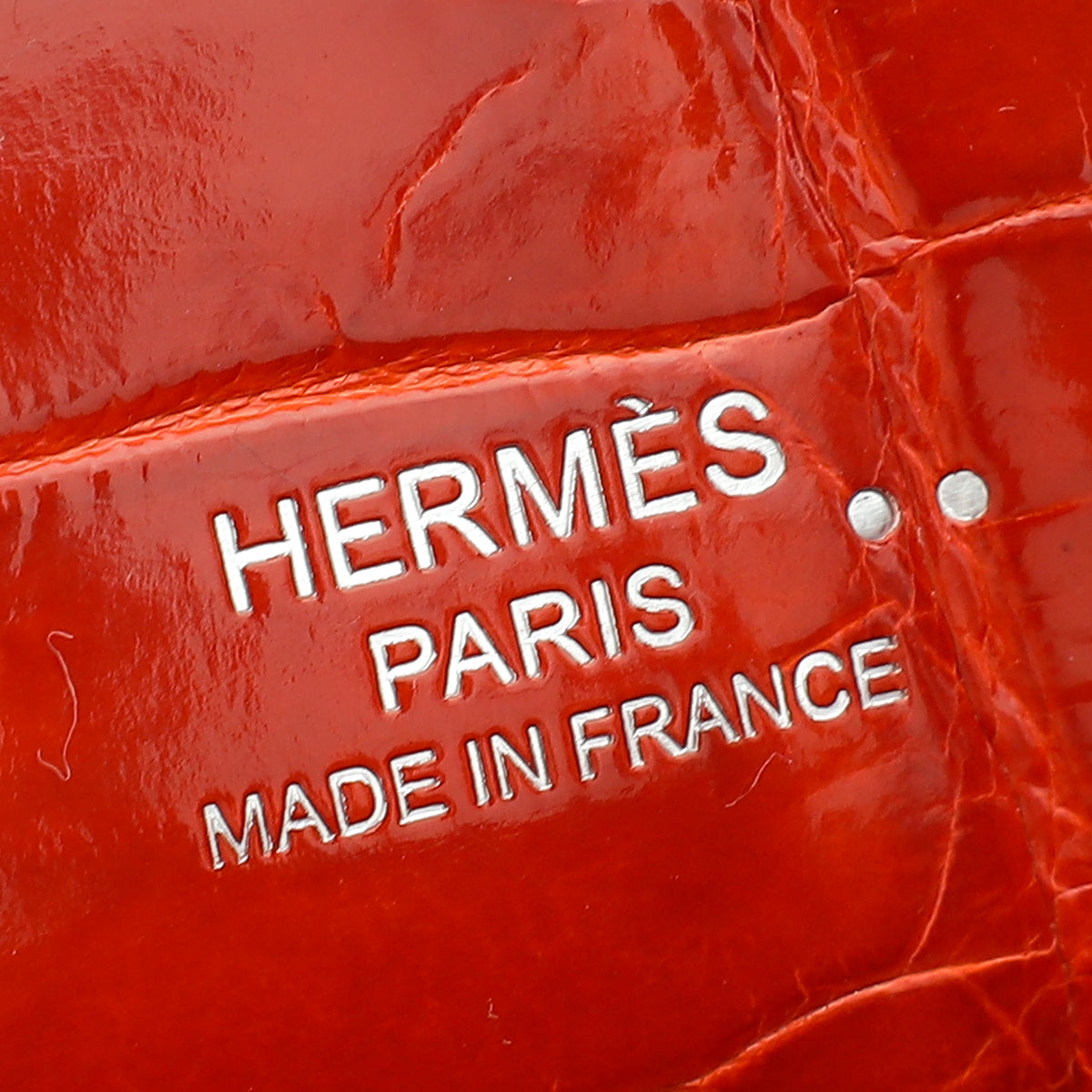 Hermes Miel Shiny Niloticus Crocodile Kelly Cut Bag-Hermes-THE CLOSET