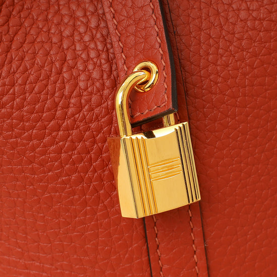 Hermes Cuivre Picotin Lock 18 Bag-Hermes-THE CLOSET