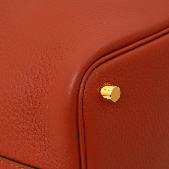 Hermes Cuivre Picotin Lock 18 Bag-Hermes-THE CLOSET