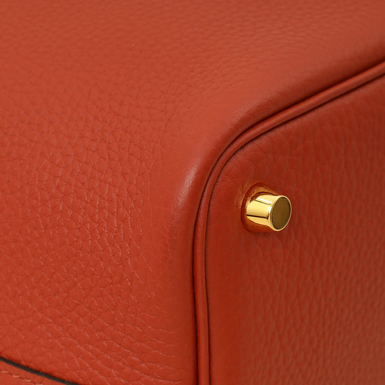 Hermes Cuivre Picotin Lock 18 Bag-Hermes-THE CLOSET