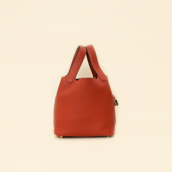 Hermes Cuivre Picotin Lock 18 Bag-Hermes-THE CLOSET