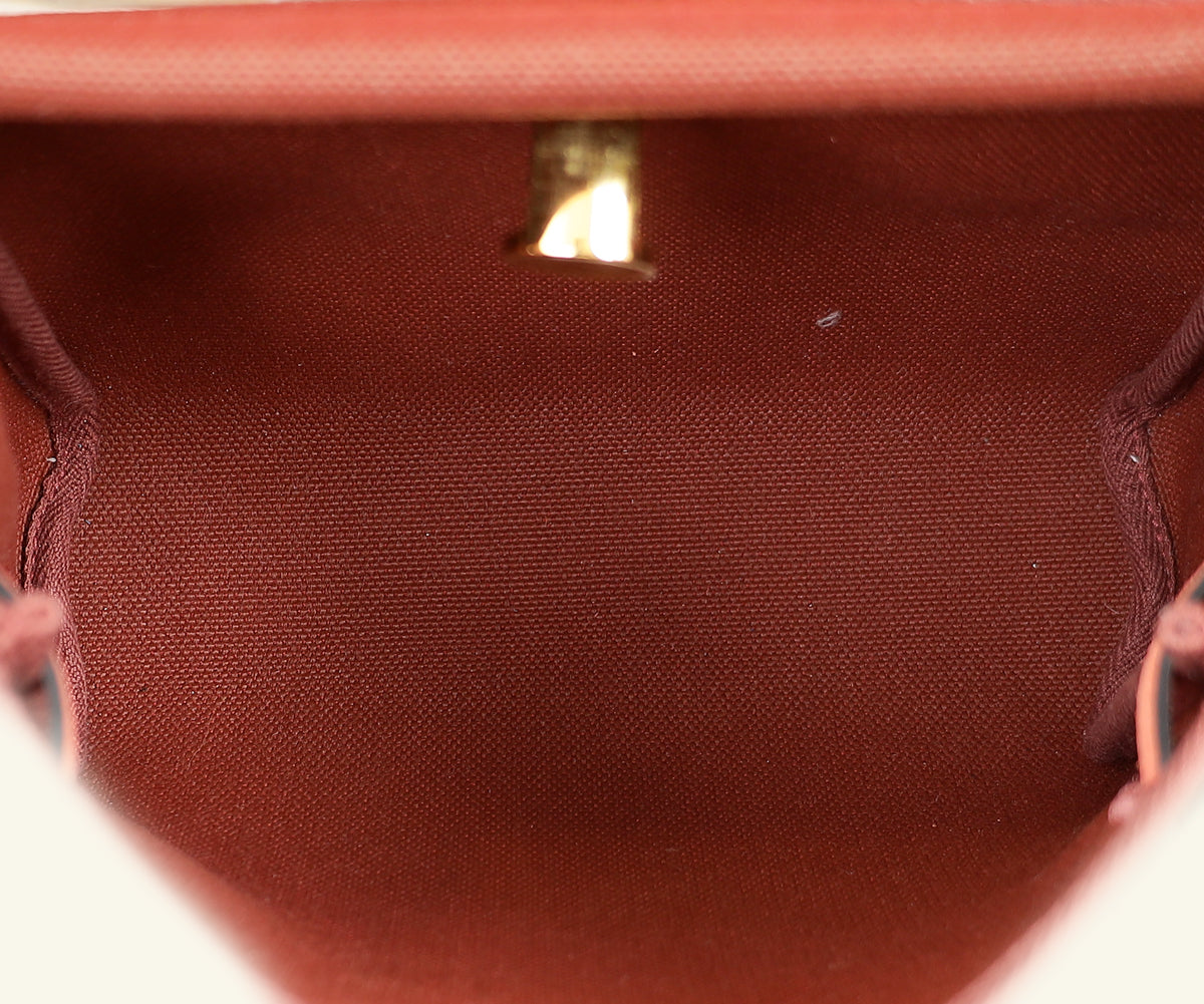 Hermes Rouge H Herbag Zip 20 Bag — image 10 of 12