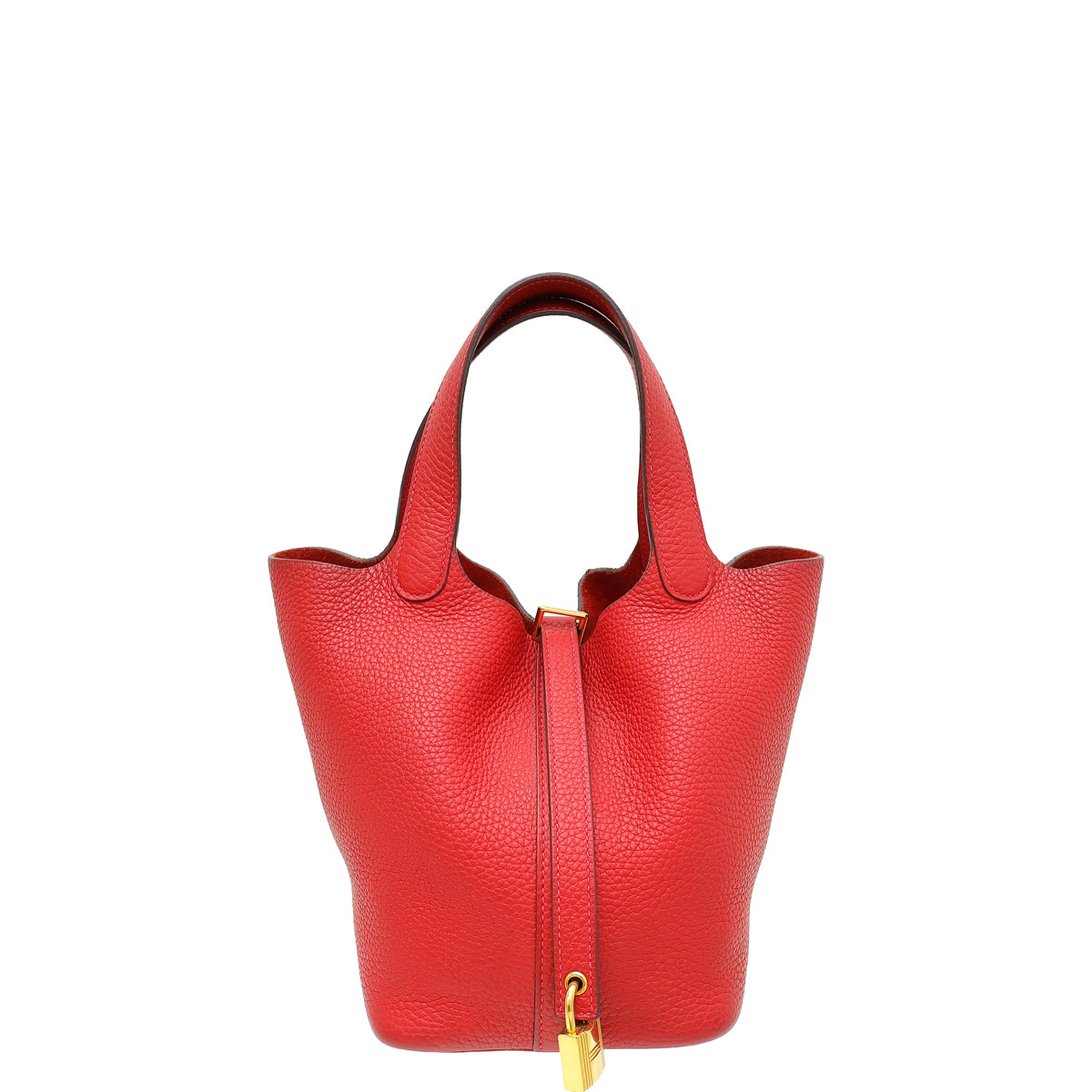 Hermes Rouge Casaque Picotin Lock 18 Bag-Hermes-THE CLOSET