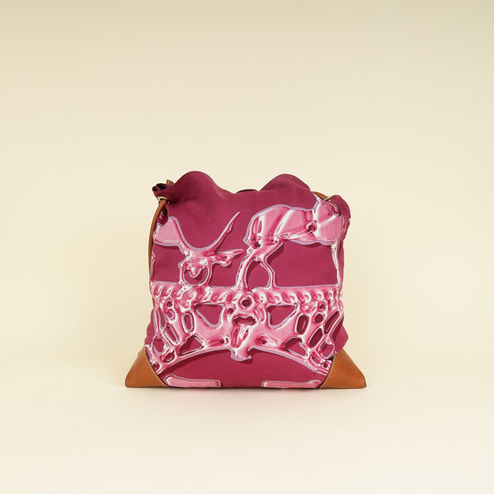 Hermes Bicolor Silk City 33 Bag