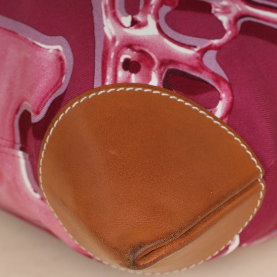 Hermes Bicolor Silk City 33 Bag