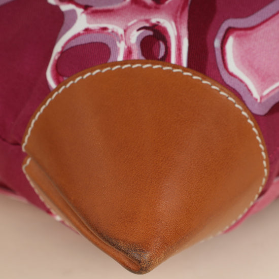 Hermes Bicolor Silk City 33 Bag