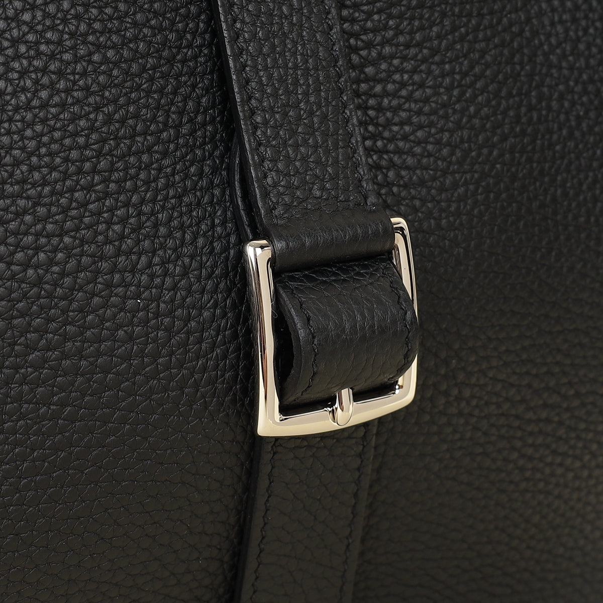 Hermes Noir Halzan 31 Bag