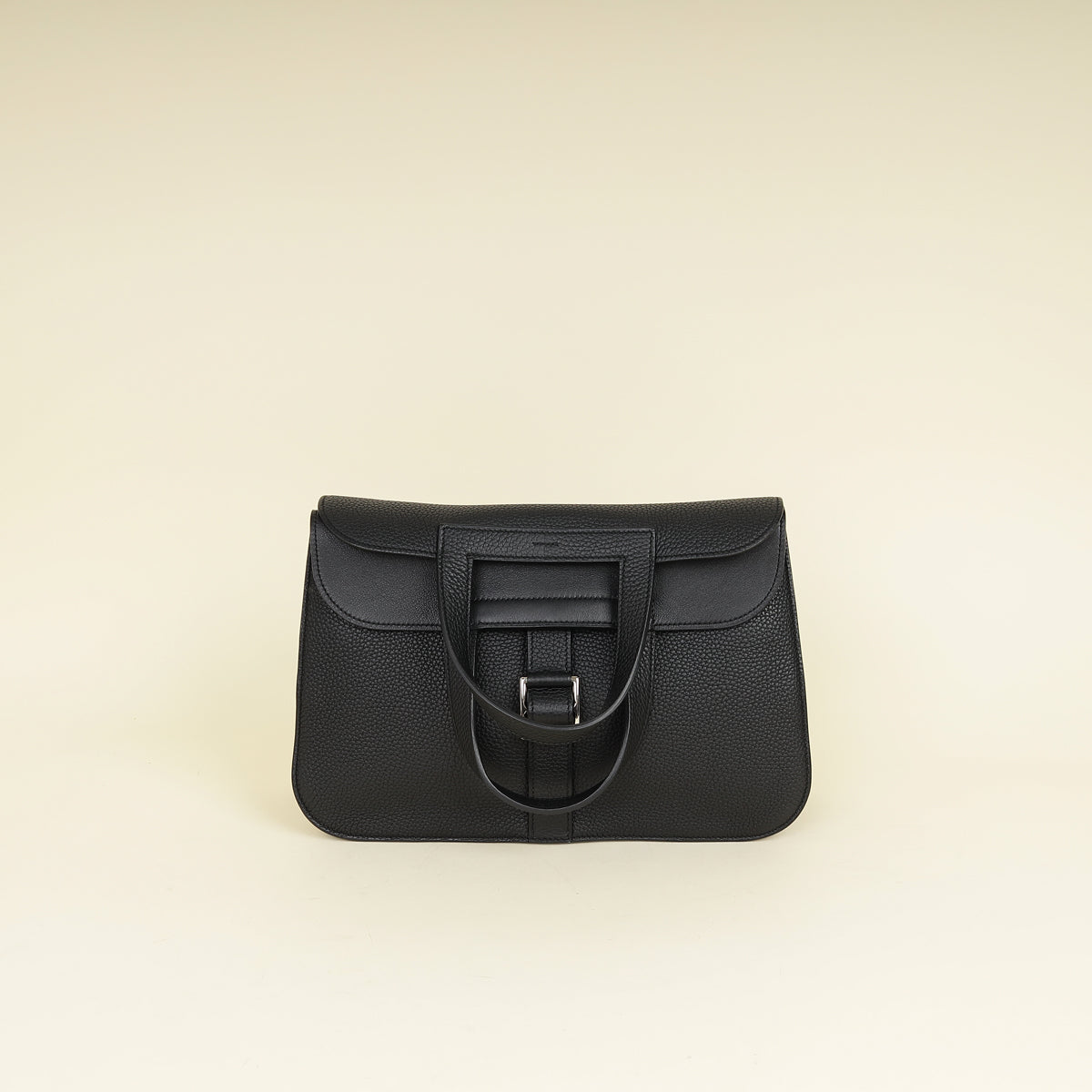 Hermes Noir Halzan 31 Bag