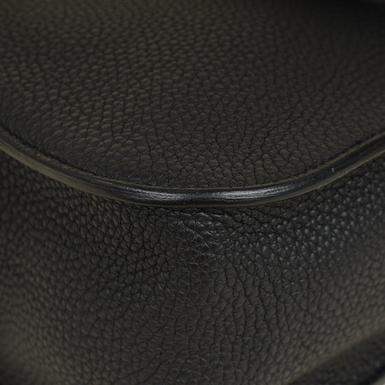 Hermes Noir Halzan 31 Bag