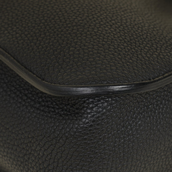 Hermes Noir Halzan 31 Bag