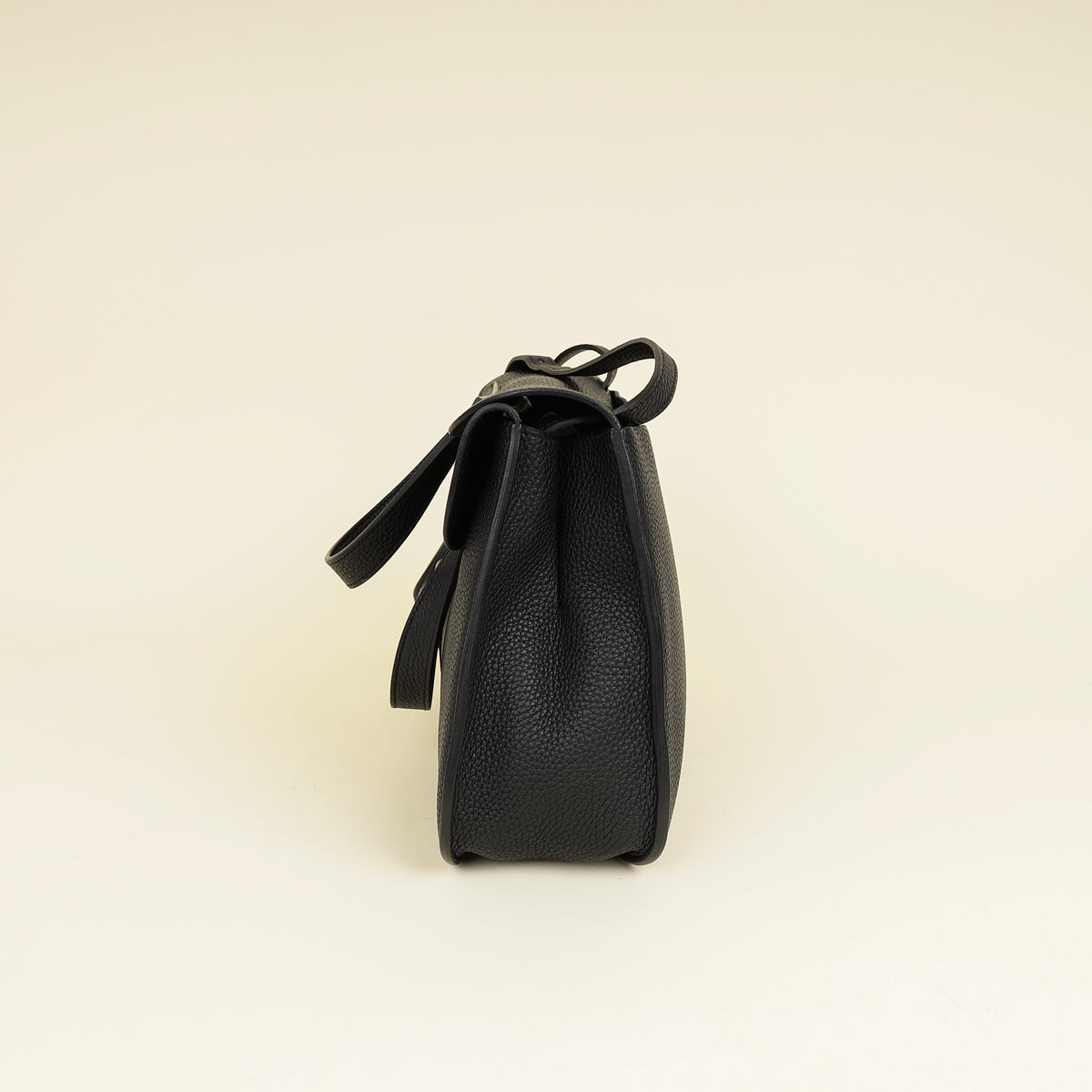 Hermes Noir Halzan 31 Bag