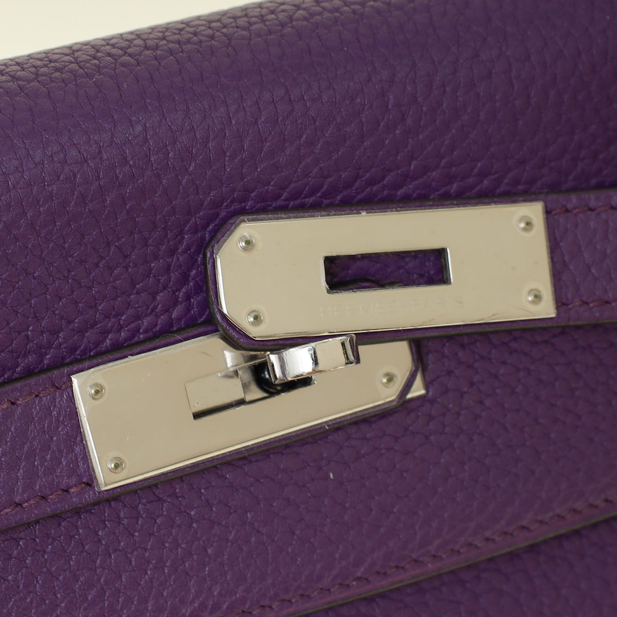 Hermes Ultraviolet Kelly 32 Retourne Bag — image 12 of 16