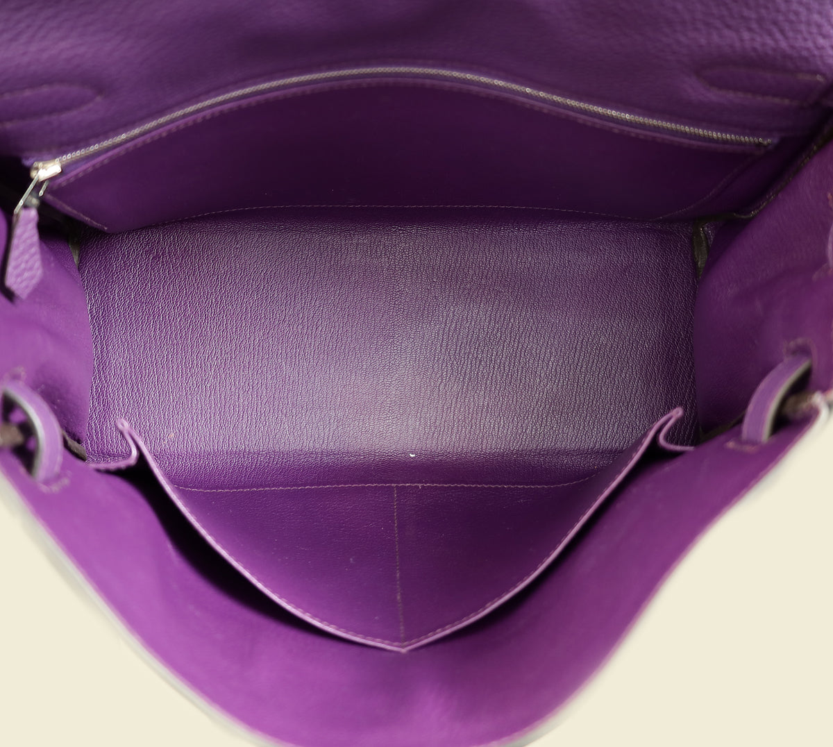 Hermes Ultraviolet Kelly 32 Retourne Bag — image 14 of 16
