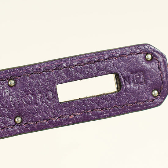 Hermes Ultraviolet Kelly 32 Retourne Bag