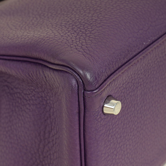Hermes Ultraviolet Kelly 32 Retourne Bag