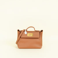 Hermes Gold 24/24 21 Evercolor Swift Bag