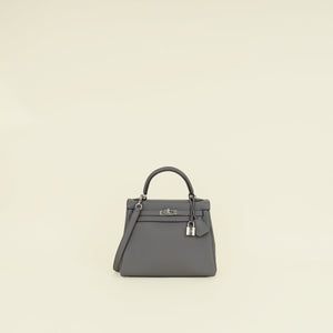 Hermes Etain Retourne Kelly 25 Bag