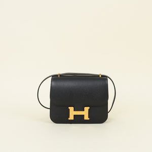 Hermes Noir Constance Mini Bag