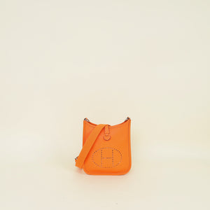 Hermes Orange Minium Evelyne Amazon 16 TPM Bag