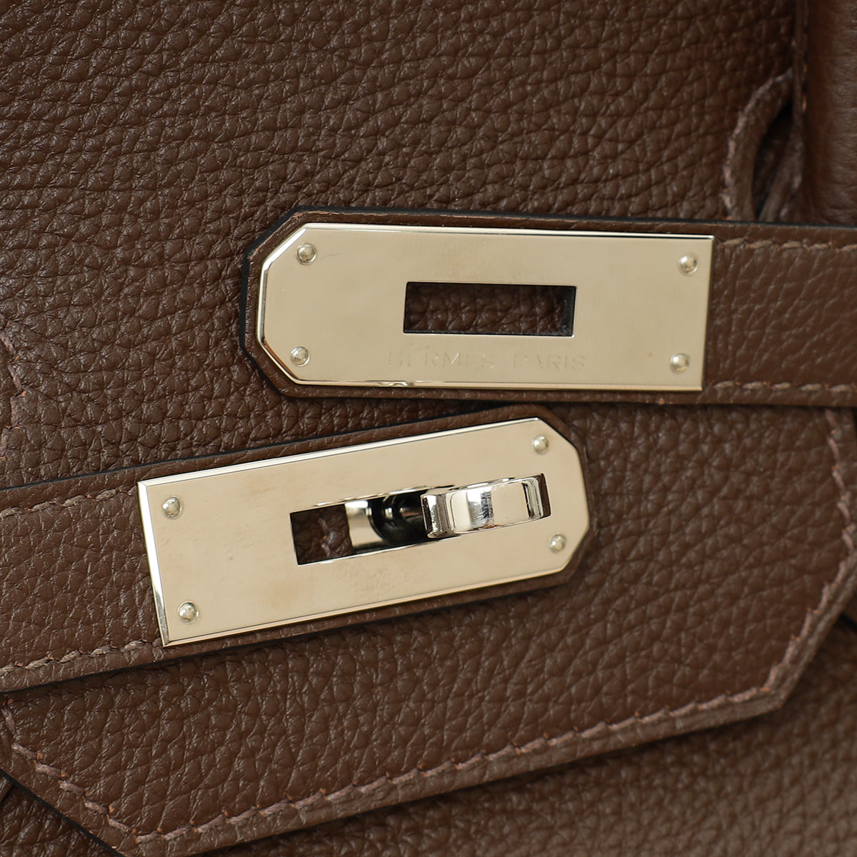 Hermes Chocolate Retourne Birkin 35 Bag-Hermes-THE CLOSET