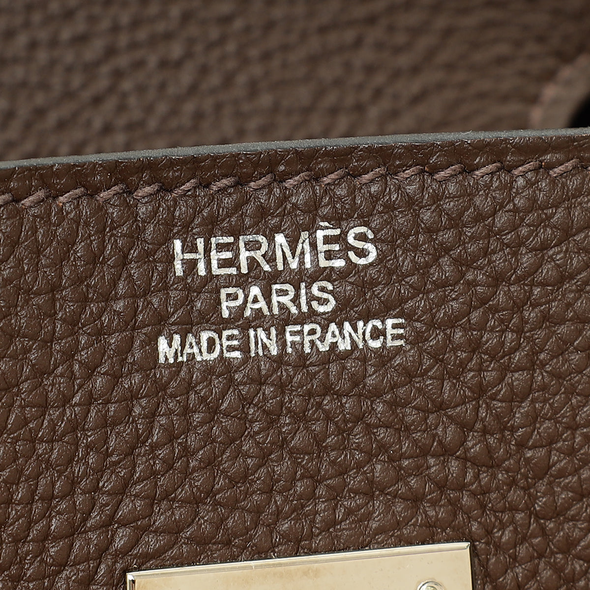 Hermes Chocolate Retourne Birkin 35 Bag-Hermes-THE CLOSET