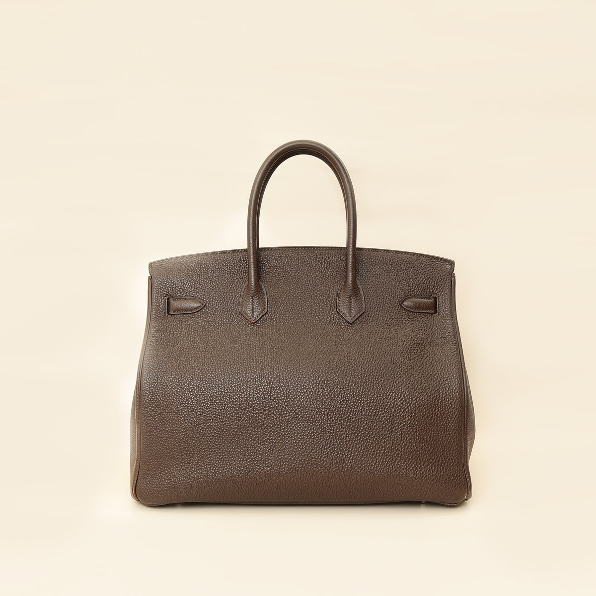 Hermes Chocolate Retourne Birkin 35 Bag-Hermes-THE CLOSET