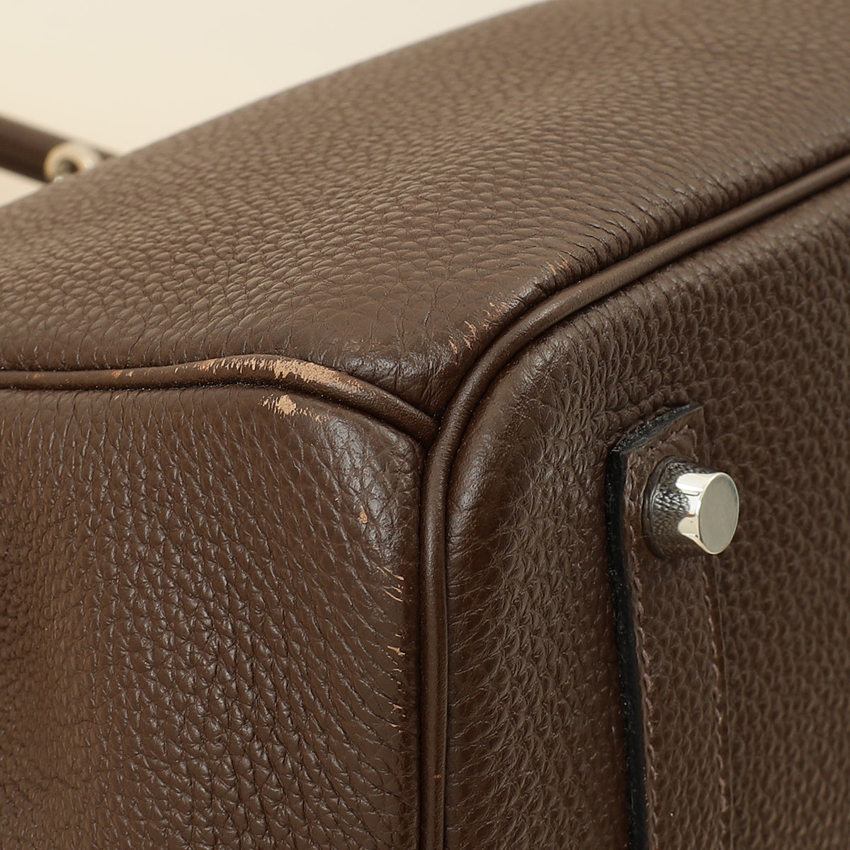 Hermes Chocolate Retourne Birkin 35 Bag-Hermes-THE CLOSET