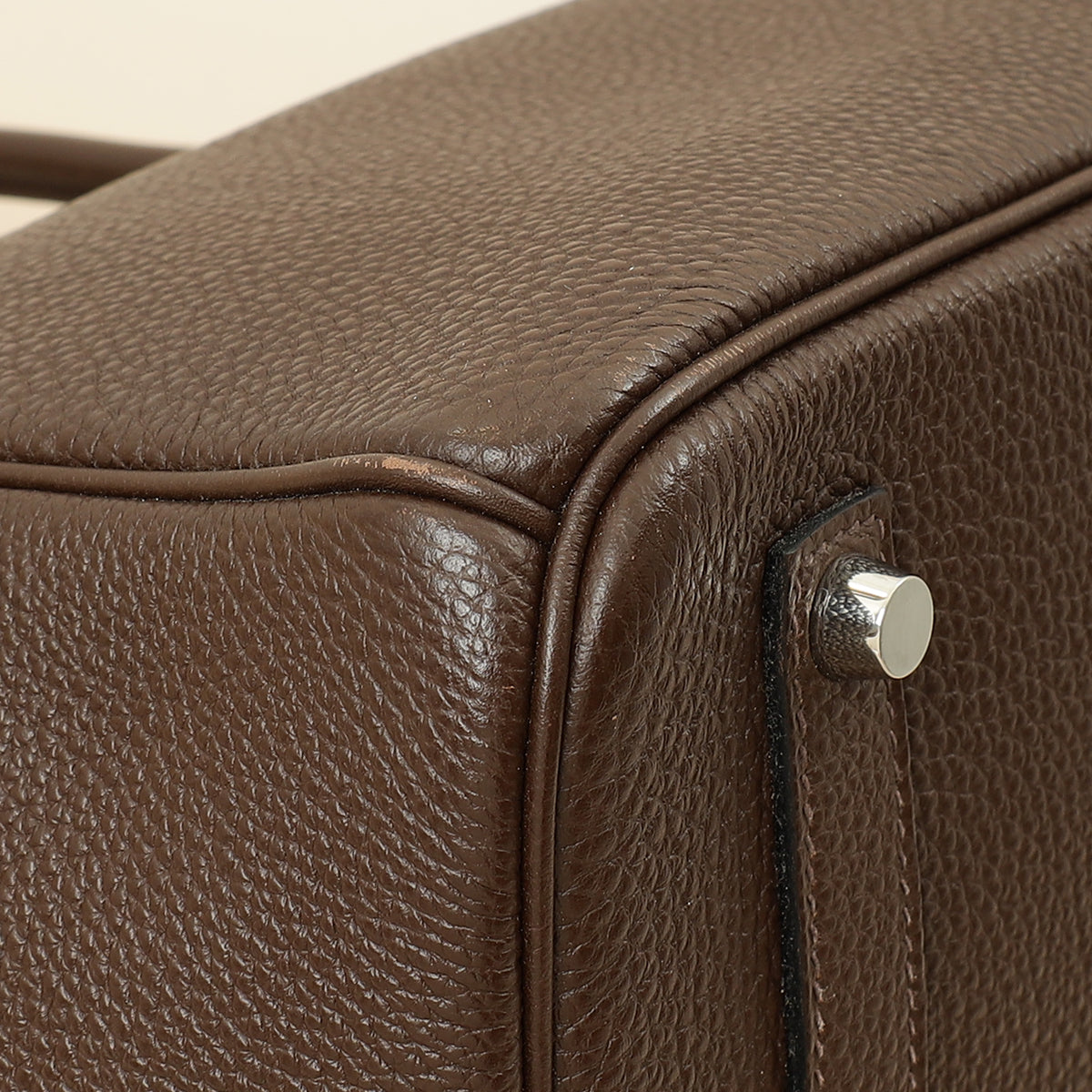 Hermes Chocolate Retourne Birkin 35 Bag-Hermes-THE CLOSET