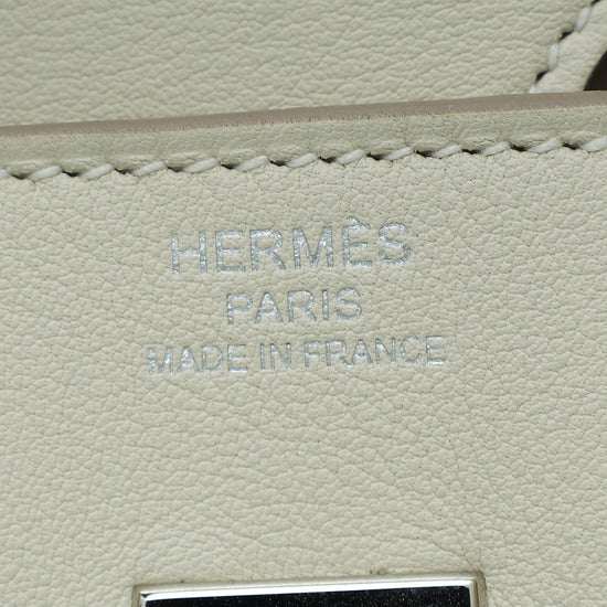 Hermes Craie Swift Birkin 25 Bag